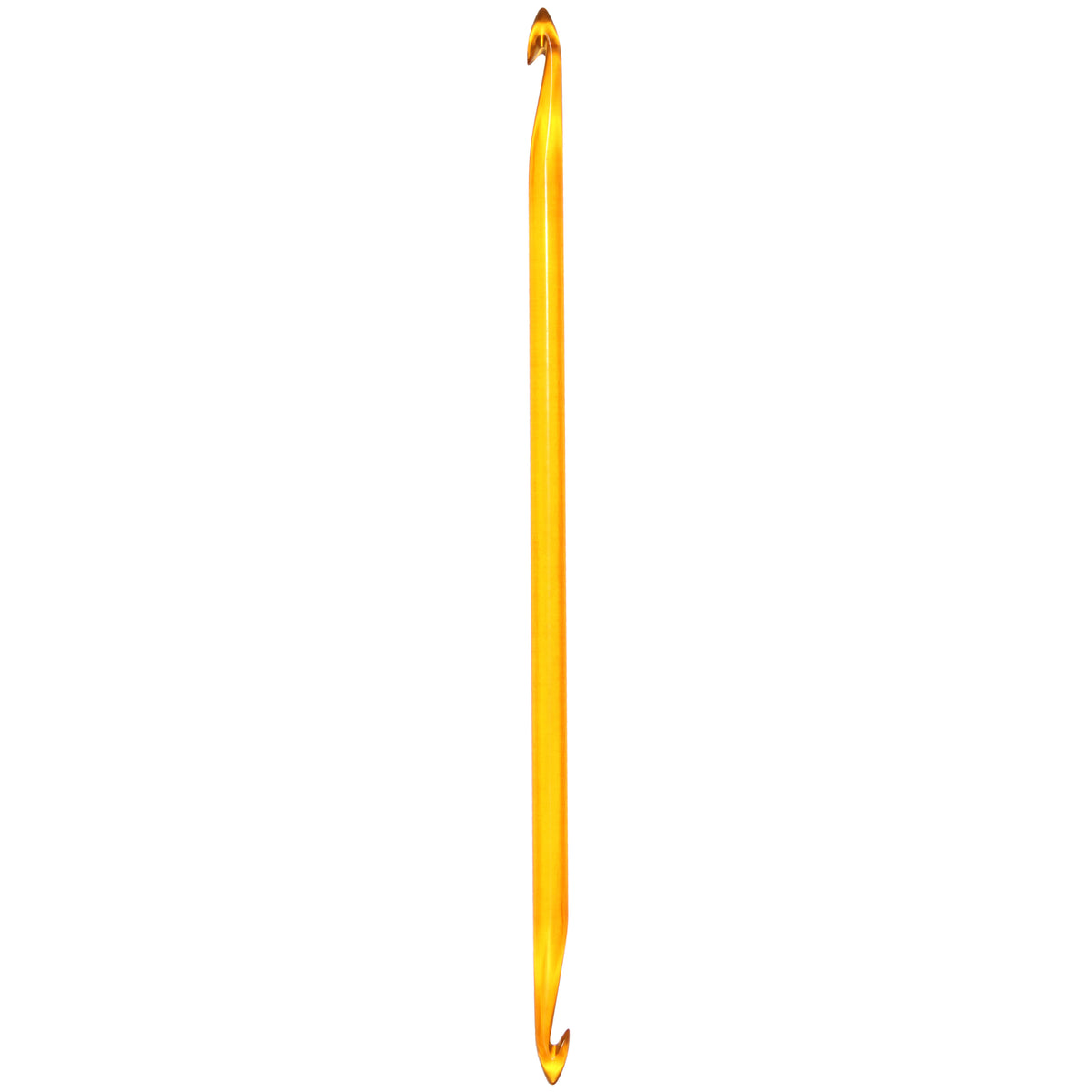 KnitPro Trendz double-ended acrylic Tunisian crochet hook, 10mm