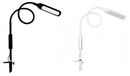 Native Lighting - White Lumina Desk Lamp (flexible goose neck LED light with 5 level lighting and 3 colour settings)