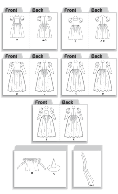 McCall's M4948 costume dress sewing pattern envelope