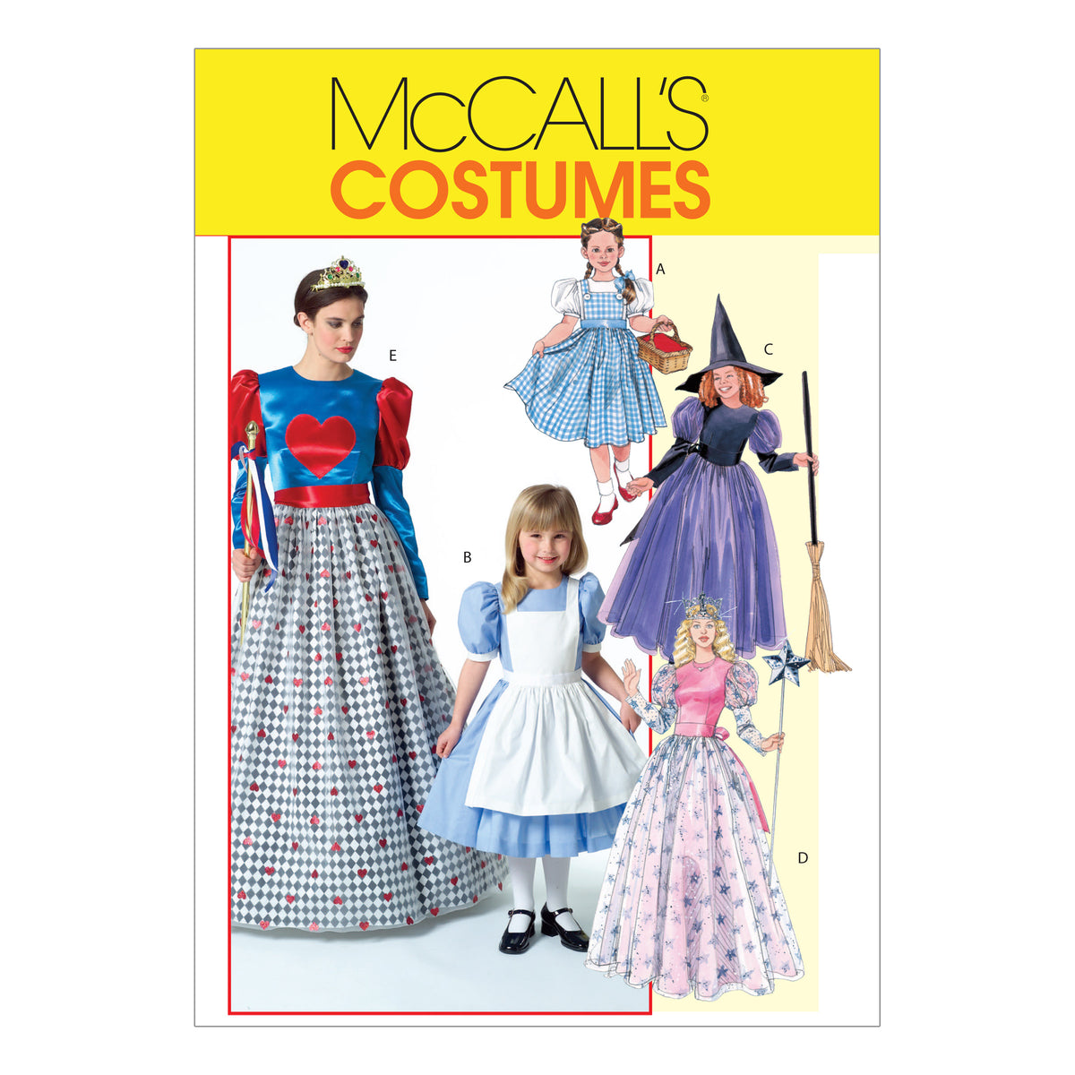 McCall's M4948 costume dress sewing pattern envelope