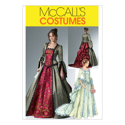 McCall's M6097 pattern envelope showing peplum costume tops