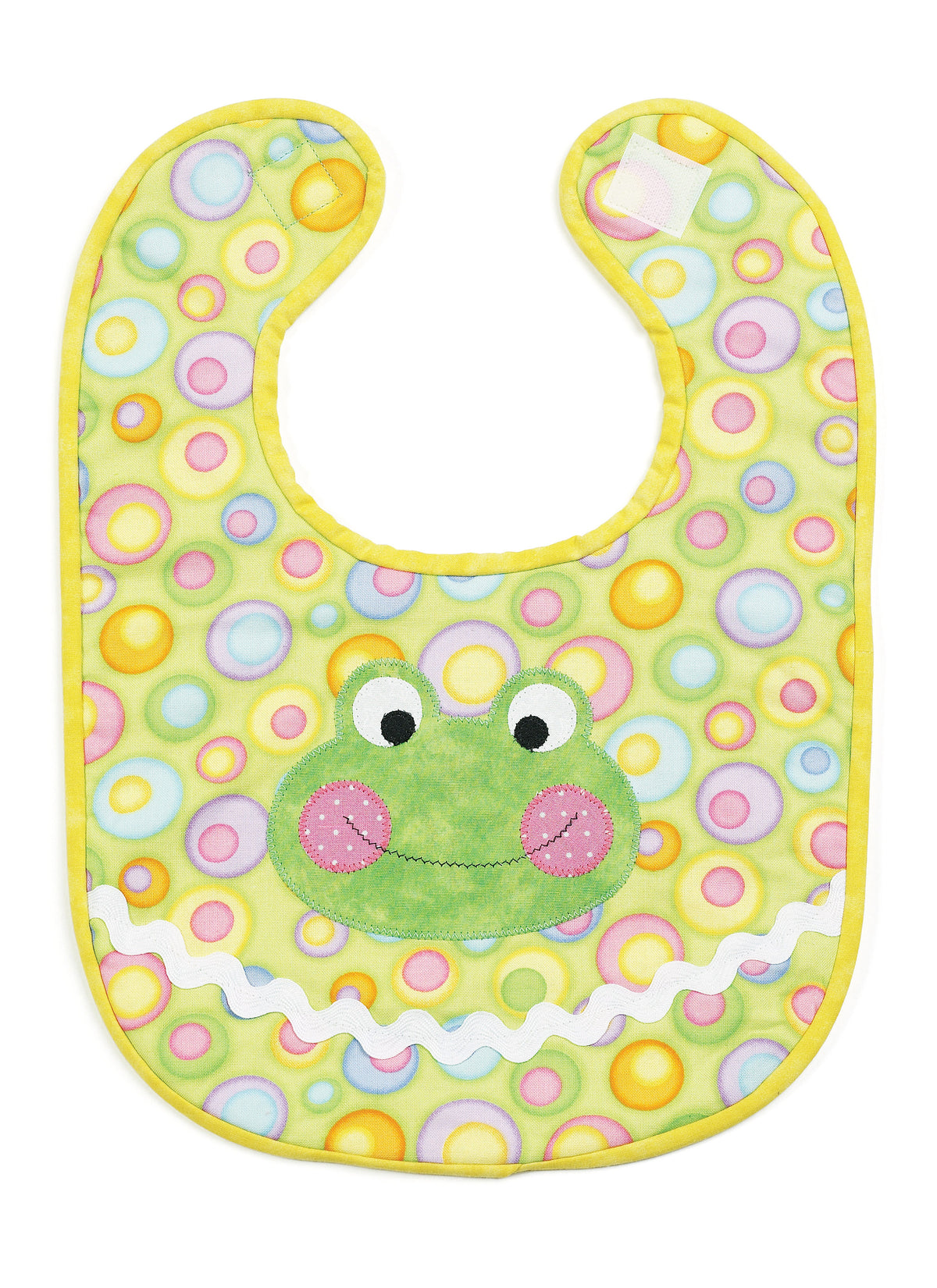 McCall's M6108 pattern envelope showing baby bibs and nappy covers