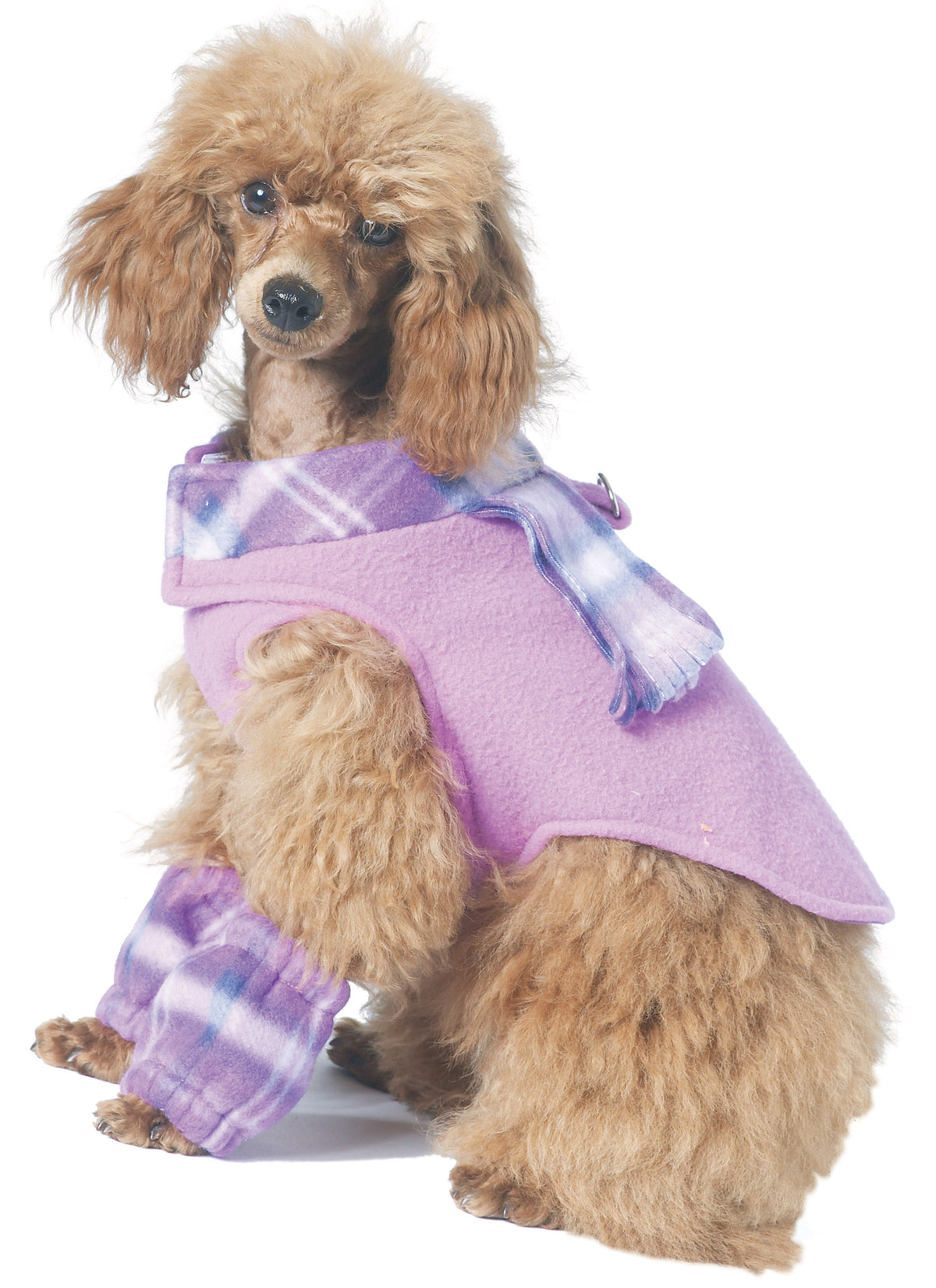 McCall's M6218 pattern envelope showing dog coats and clothes