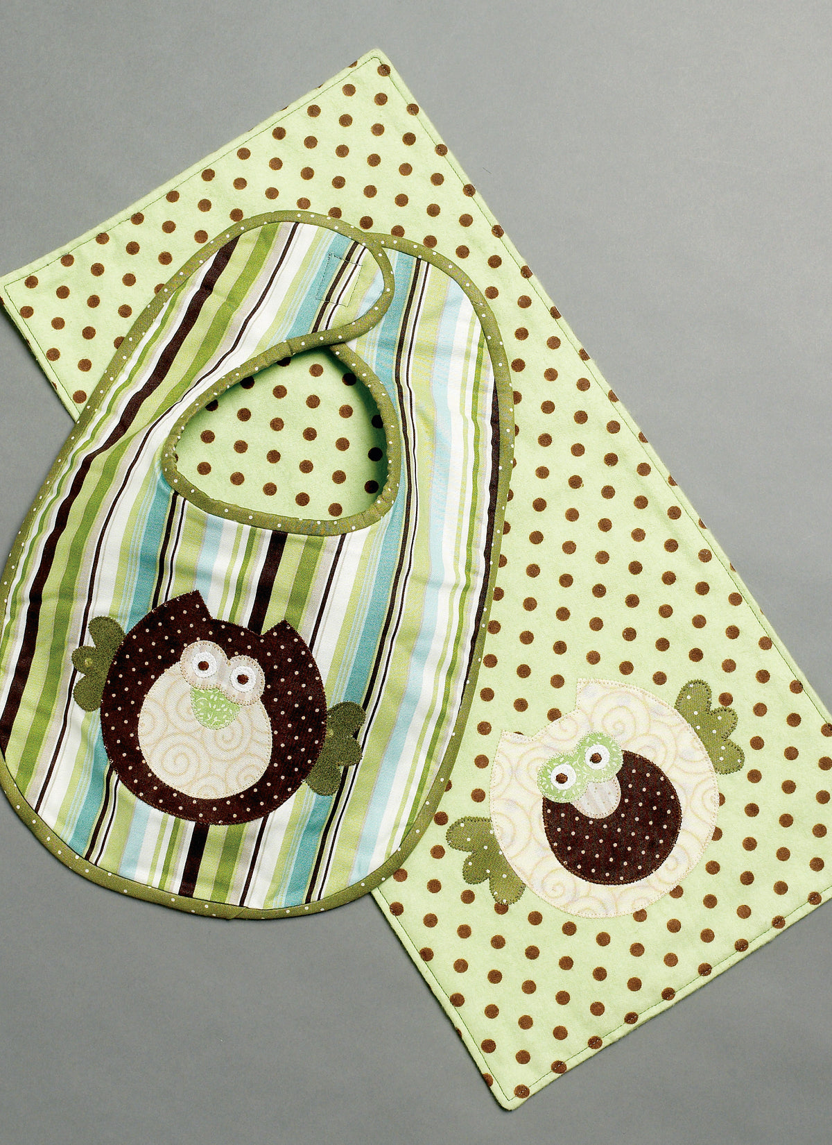 McCall's M6478 sewing pattern envelope showing baby bib