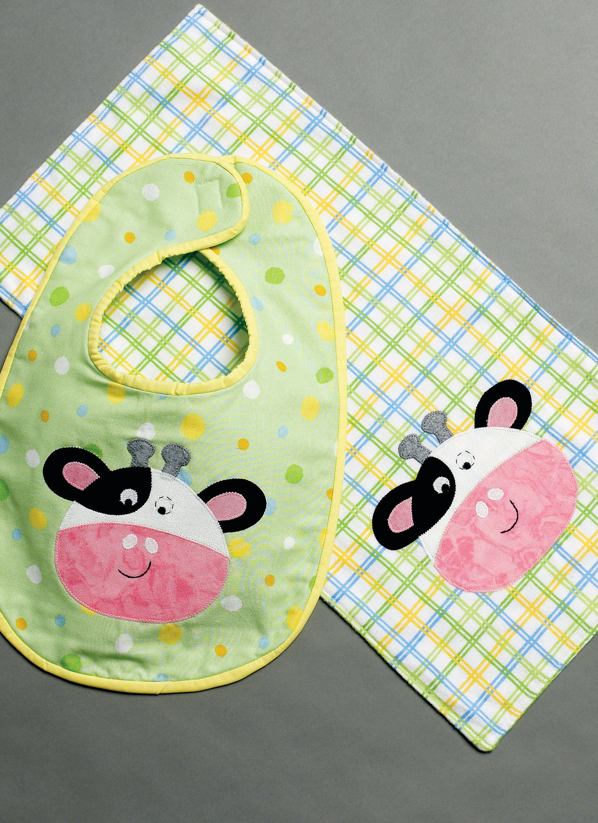 McCall's M6478 sewing pattern envelope showing baby bib