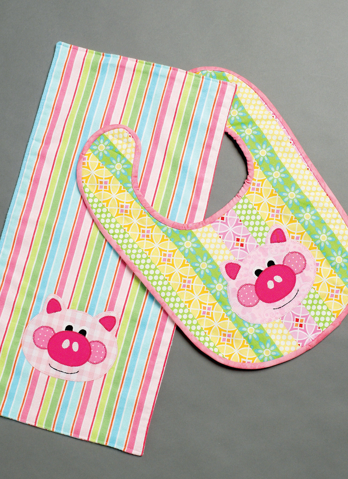 McCall's M6478 sewing pattern envelope showing baby bib