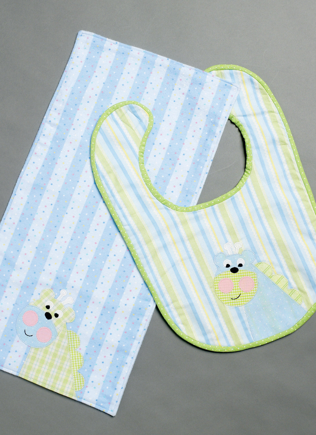 McCall's M6478 sewing pattern envelope showing baby bib