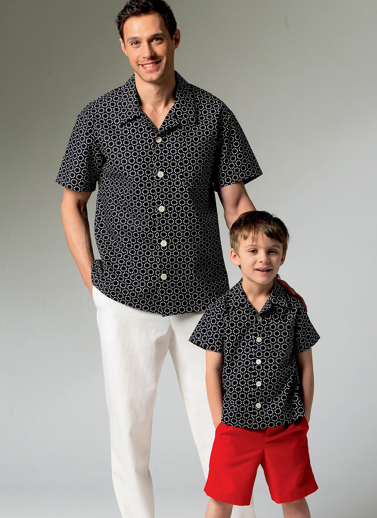 McCall's M6972 short sleeve shirt sewing pattern envelope