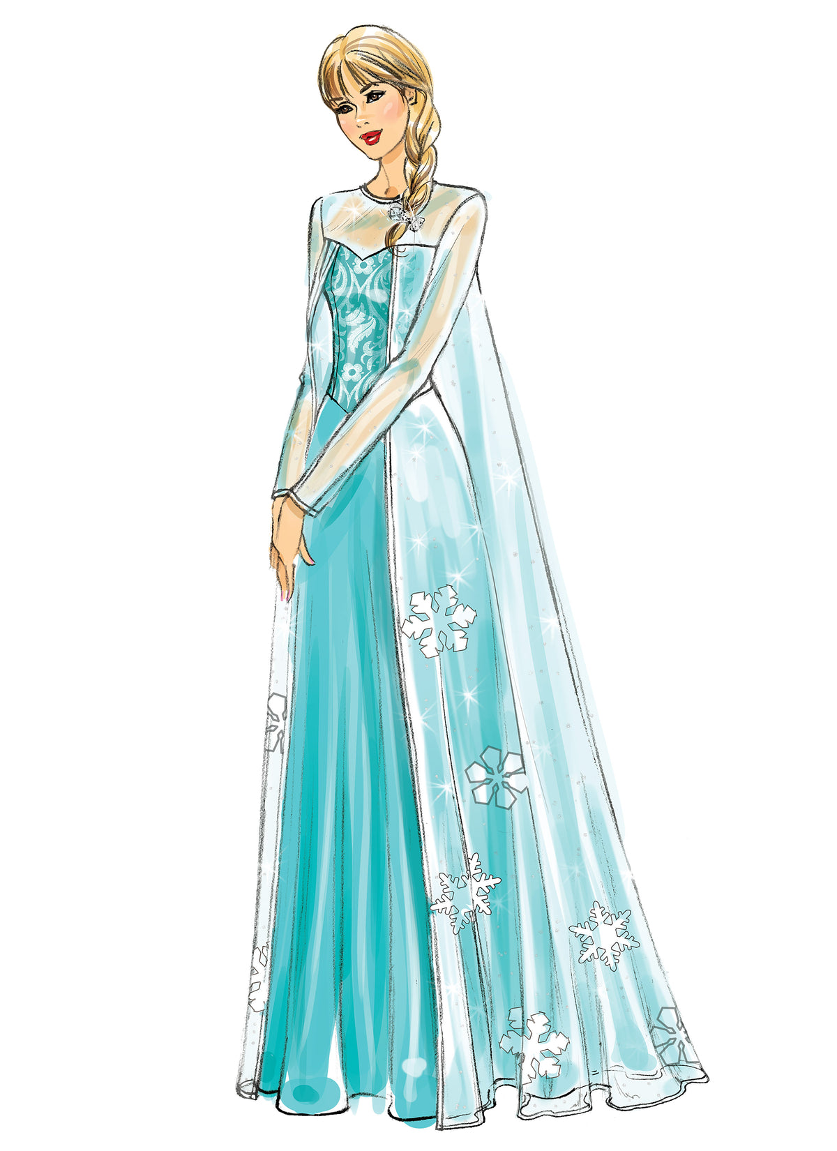 McCall's M7000 costume dress sewing pattern envelope