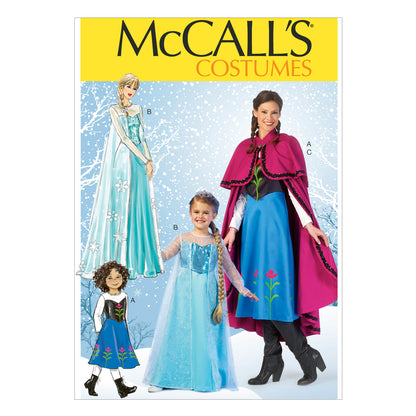 McCall's M7000 costume dress sewing pattern envelope