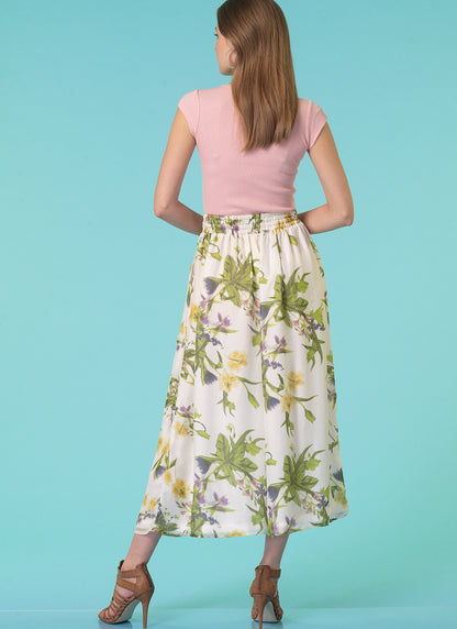 McCall's M7131 sewing pattern envelope showing trousers, culottes and shorts designs