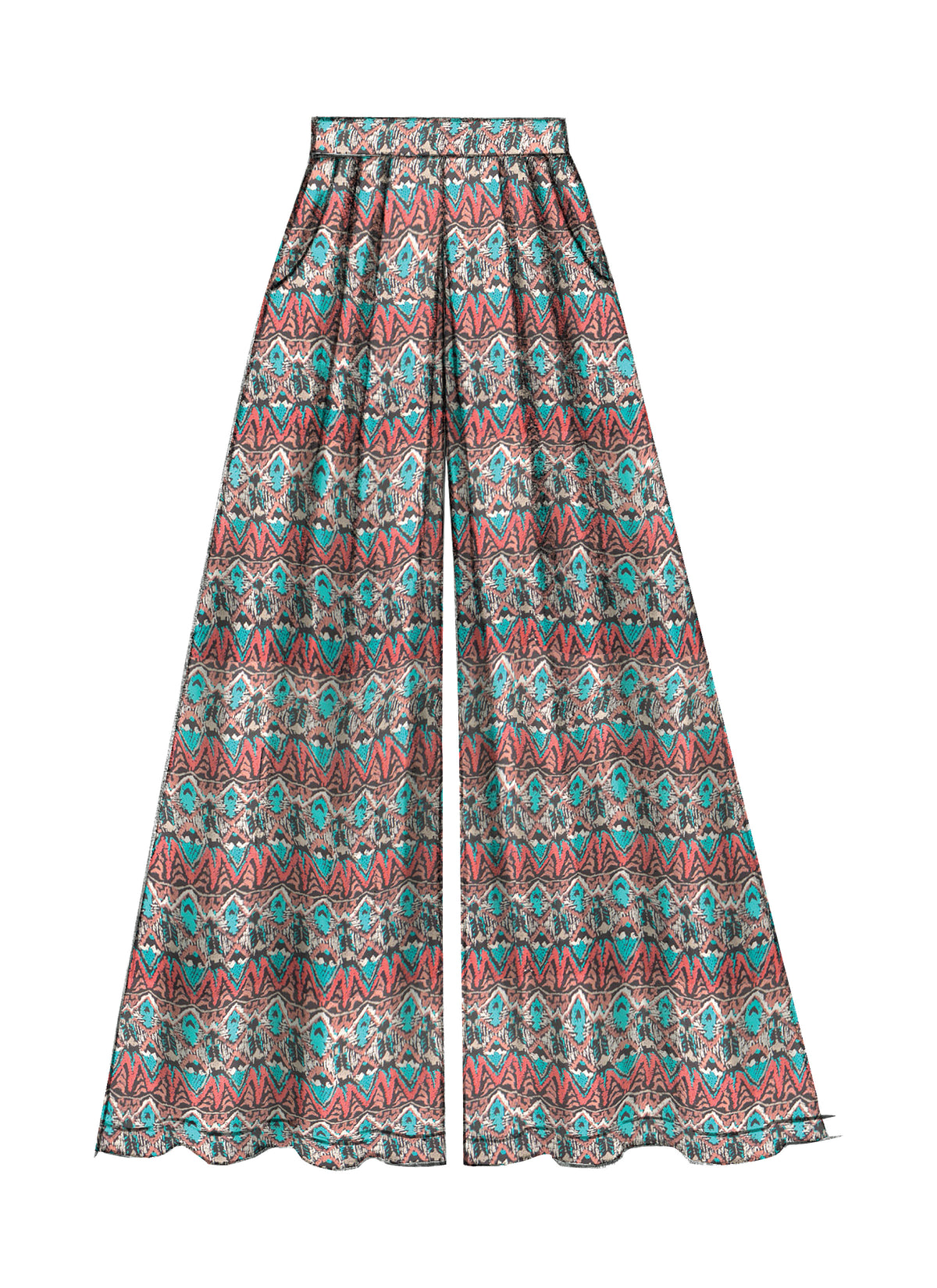 McCall's M7131 sewing pattern envelope showing trousers, culottes and shorts designs