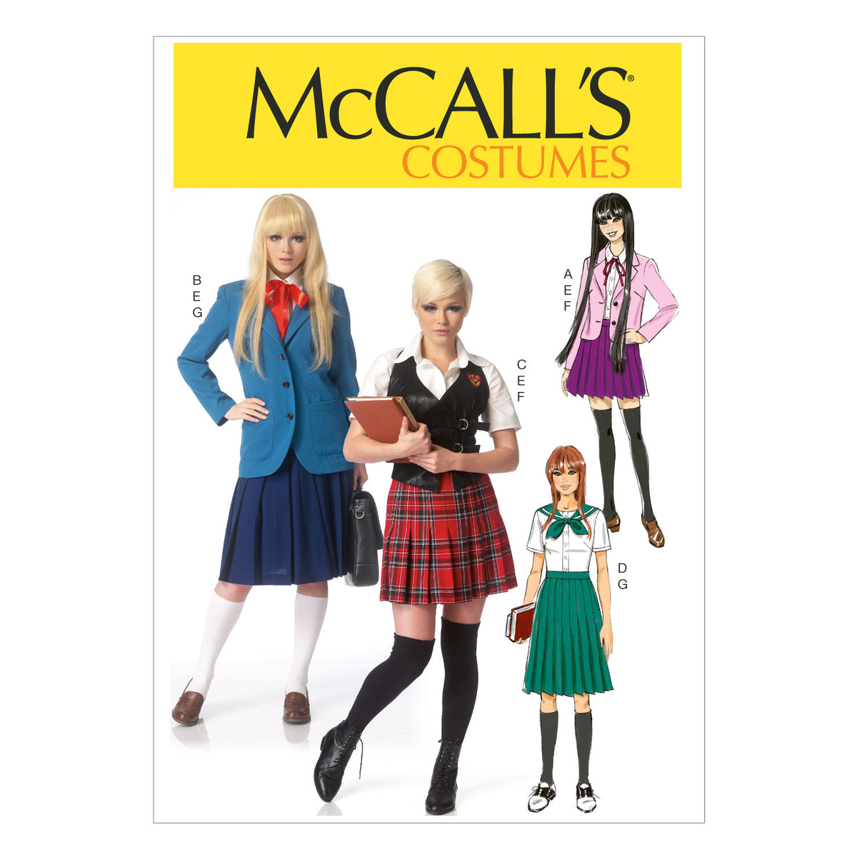 McCall's M7141 sewing pattern envelope showing unlined blazer designs