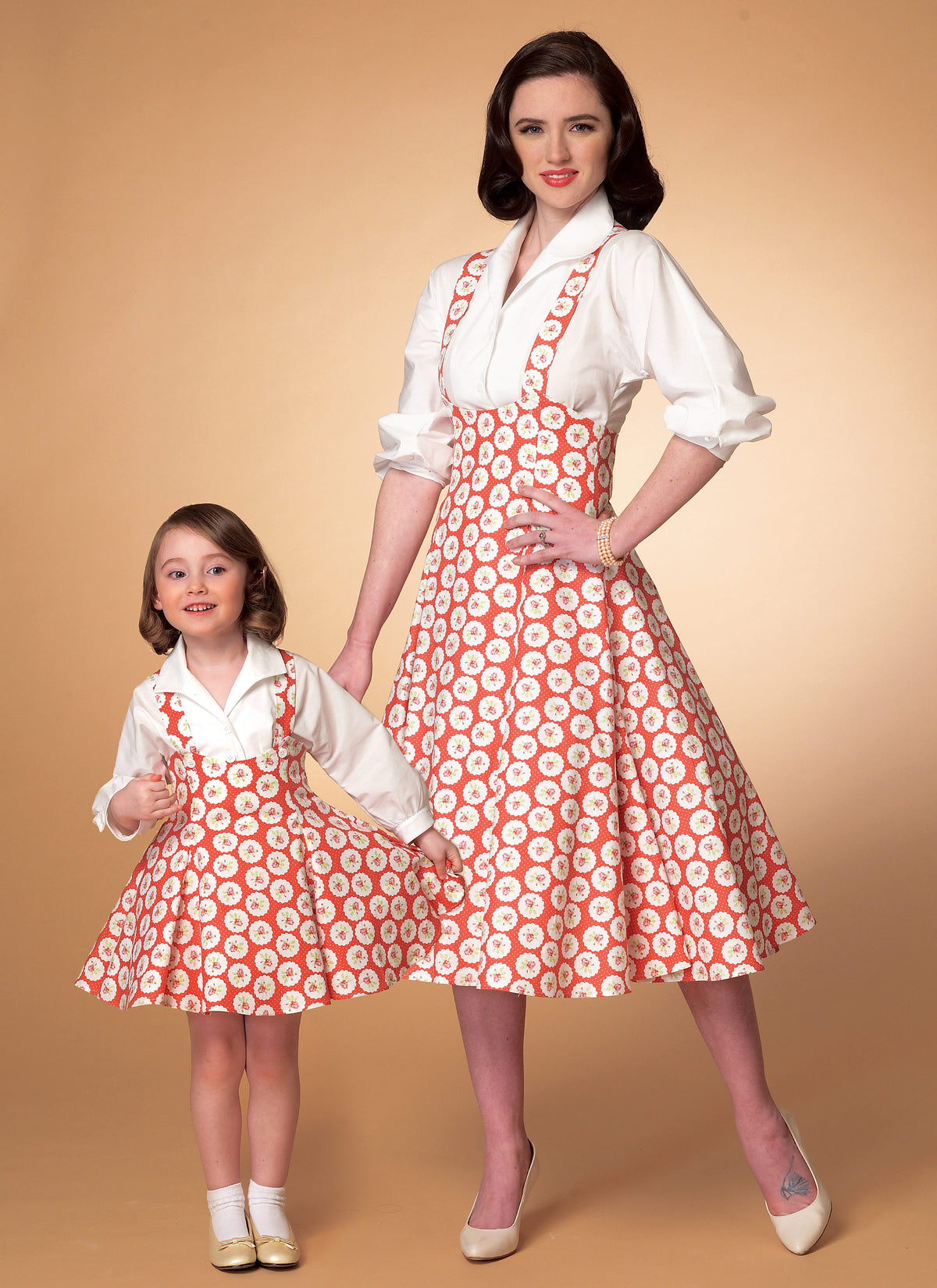 McCall's M7184 sewing pattern envelope showing semi-fitted shirt designs