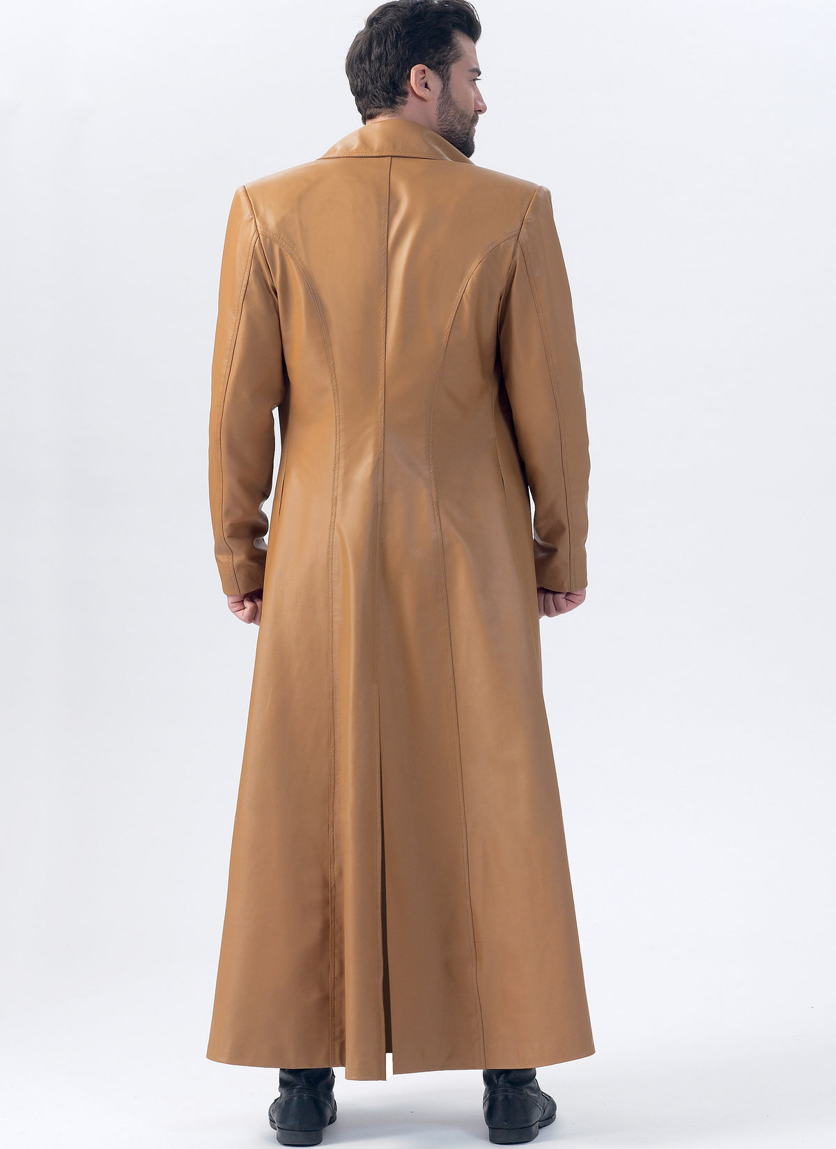 McCall's M7374 sewing pattern envelope showing fitted, lined coats