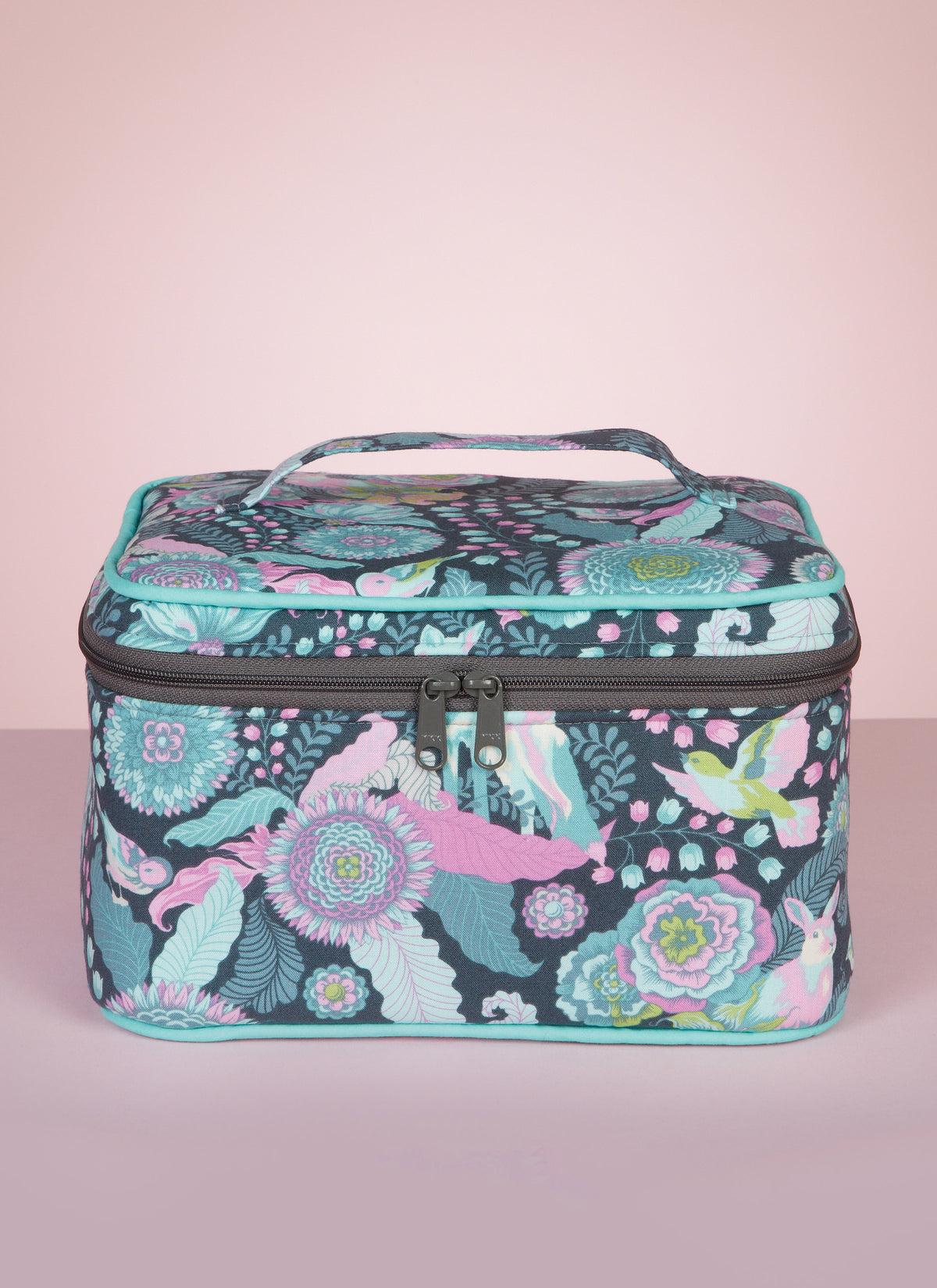 McCall's M7487 sewing pattern envelope showing travel case designs