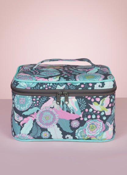 McCall's M7487 sewing pattern envelope showing travel case designs