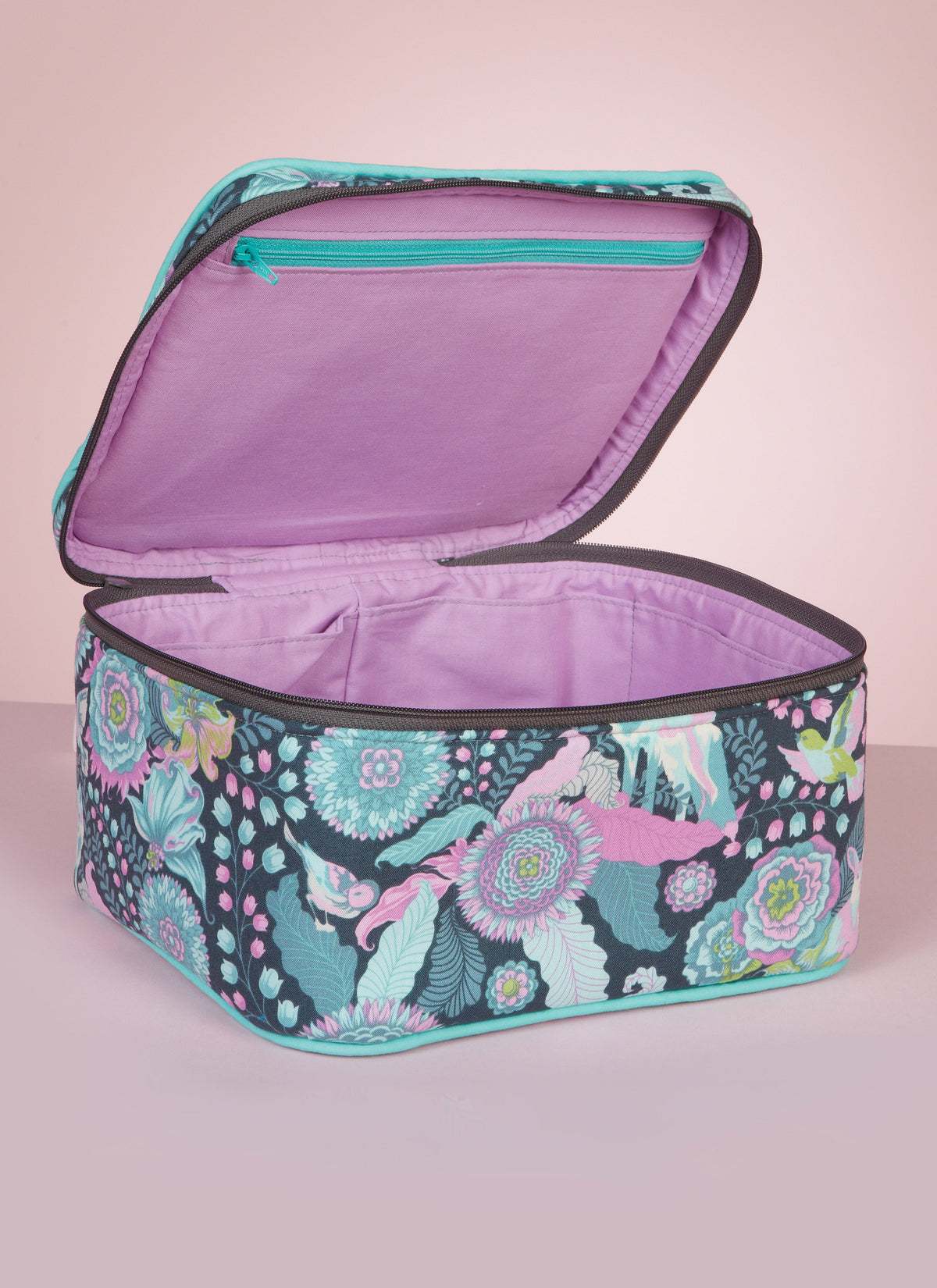 McCall's M7487 sewing pattern envelope showing travel case designs