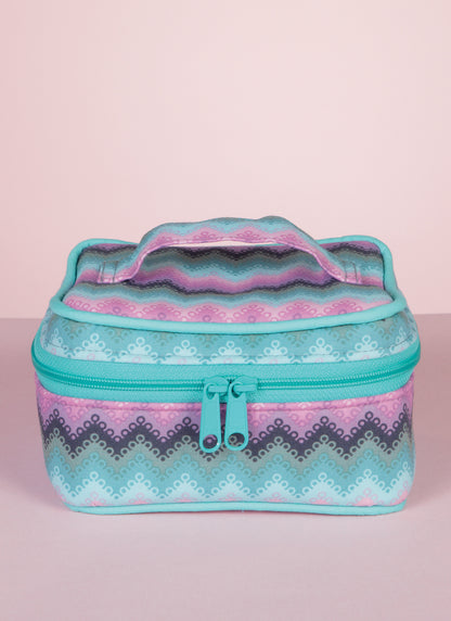 McCall's M7487 sewing pattern envelope showing travel case designs