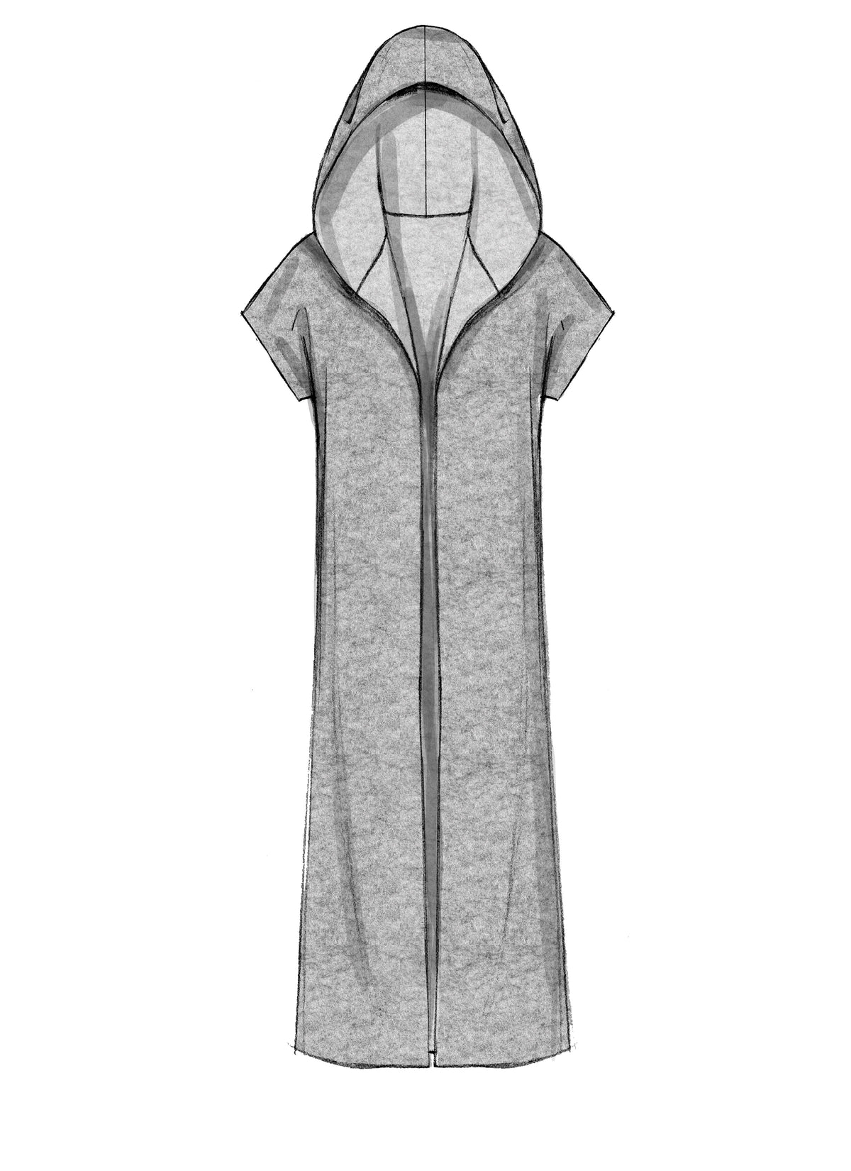 McCall's M7511 sewing pattern envelope showing hooded jacket designs