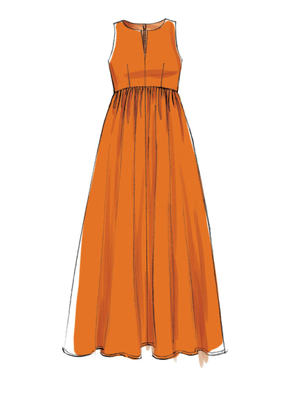 McCall's M7774 sewing pattern envelope for the women's loose pull-over dress