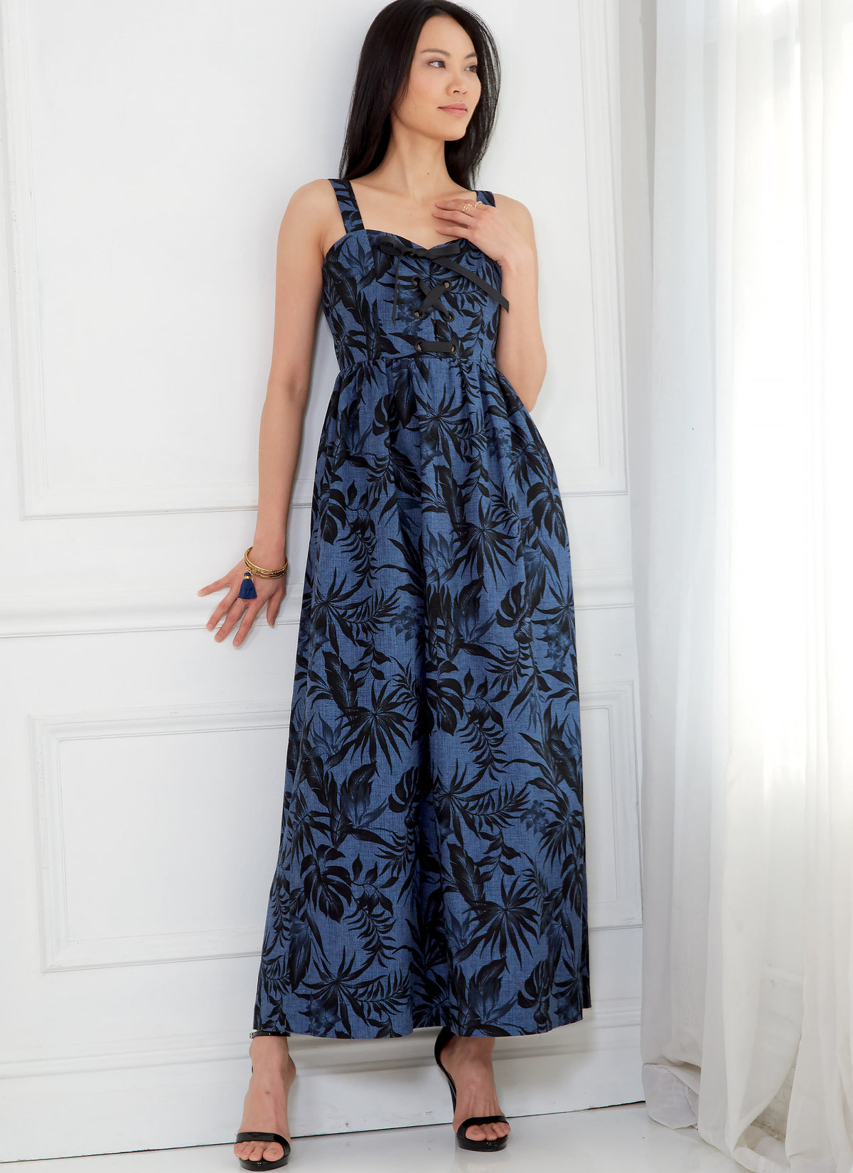 McCall's M7778 sewing pattern envelope for the women's dress, playsuit and jumpsuit