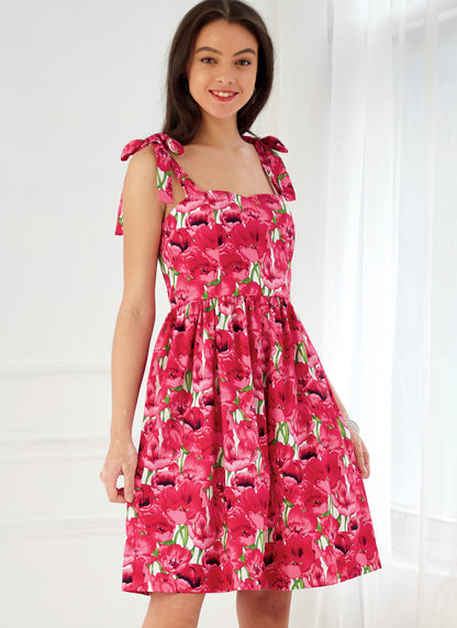 McCall's M7778 sewing pattern envelope for the women's dress, playsuit and jumpsuit