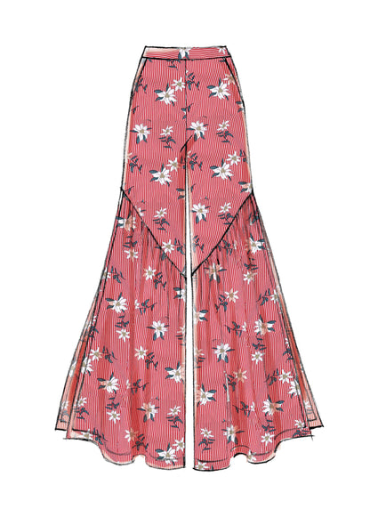 McCall's M7786 sewing pattern envelope for the women's pull-on trousers