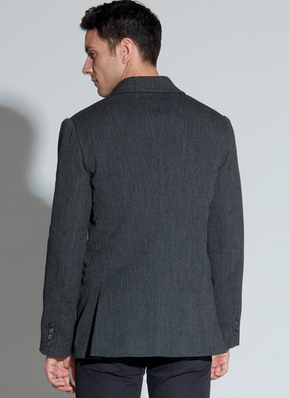 McCall's M7818 sewing pattern envelope for the unisex lined jacket