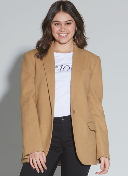 McCall's M7818 sewing pattern envelope for the unisex lined jacket