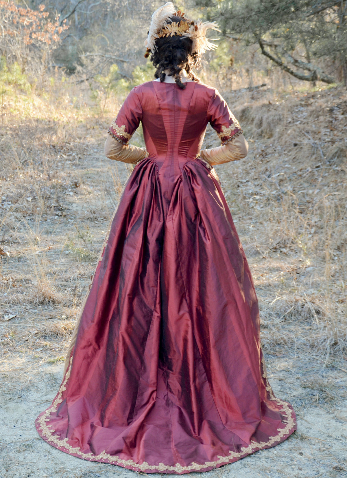 McCall's M7826 sewing pattern envelope for the women's boned costume robe