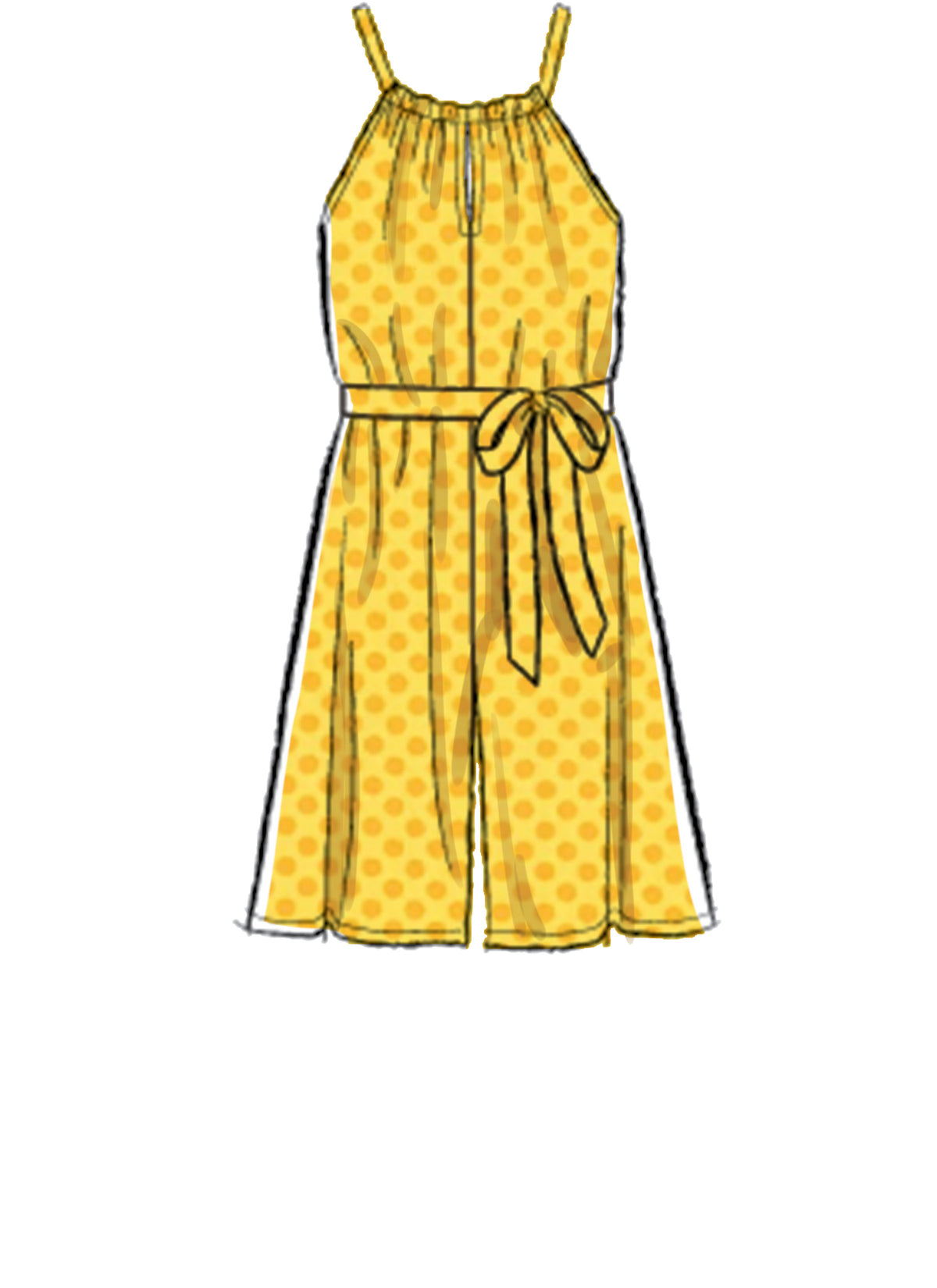 McCall's M7917 sewing pattern envelope showing pull-on jumpsuit designs