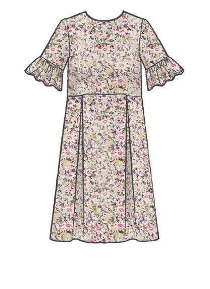 McCall's M7948 sewing pattern envelope showing dress designs