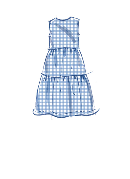McCall's M7948 sewing pattern envelope showing dress designs