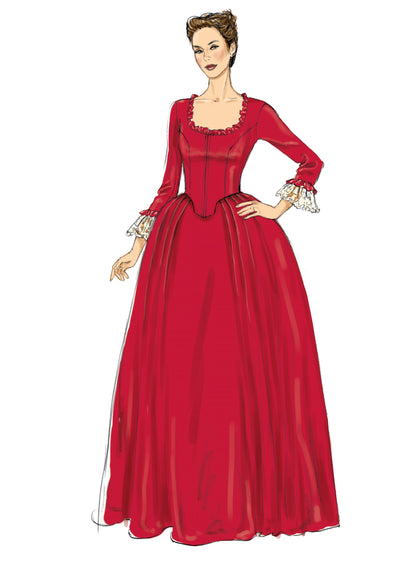 McCall's M7965 sewing pattern envelope showing costume jacket and robe