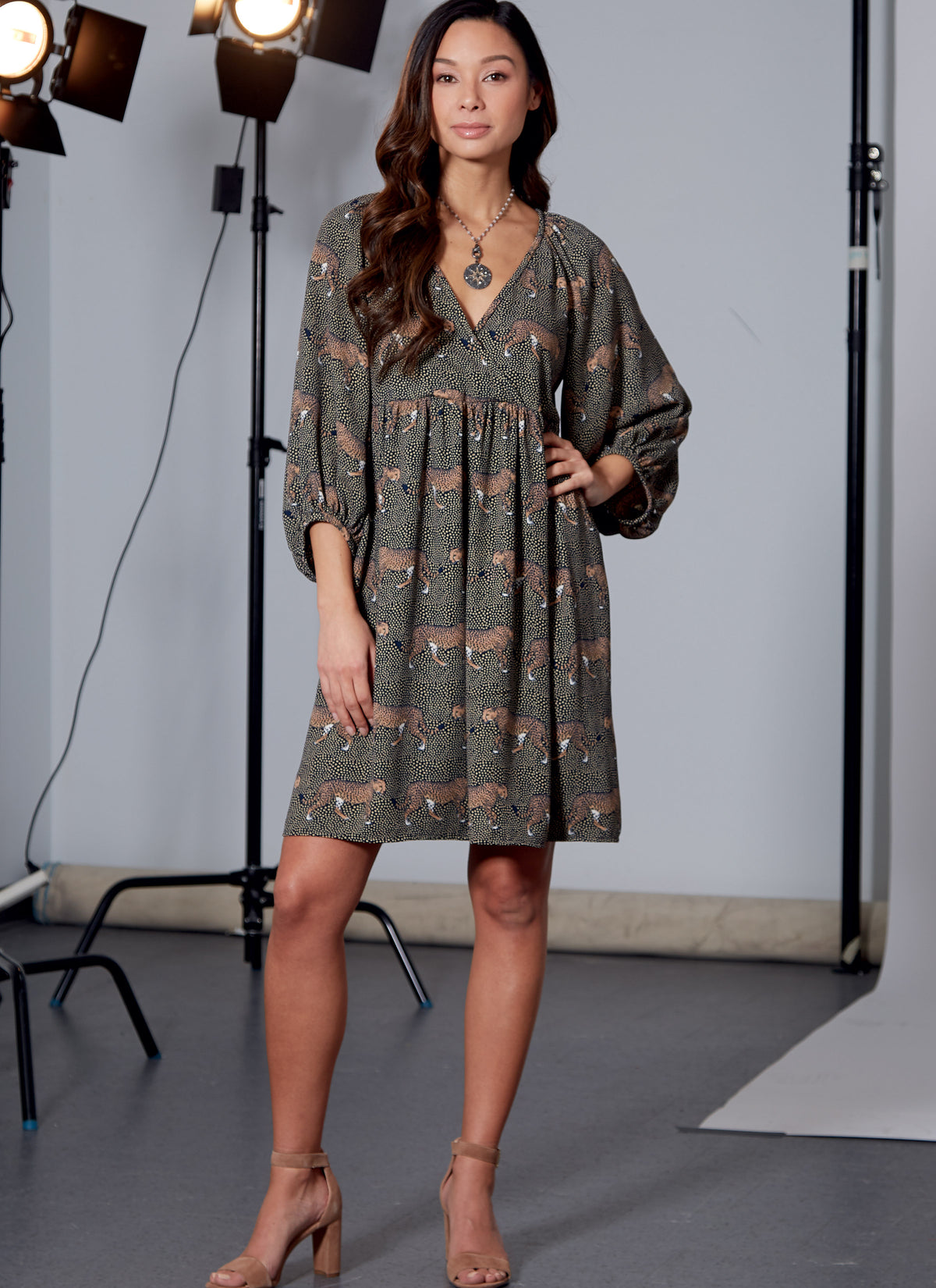 McCall's M7969 sewing pattern envelope showing pullover dress
