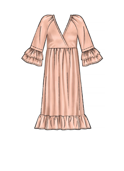 McCall's M7969 sewing pattern envelope showing pullover dress