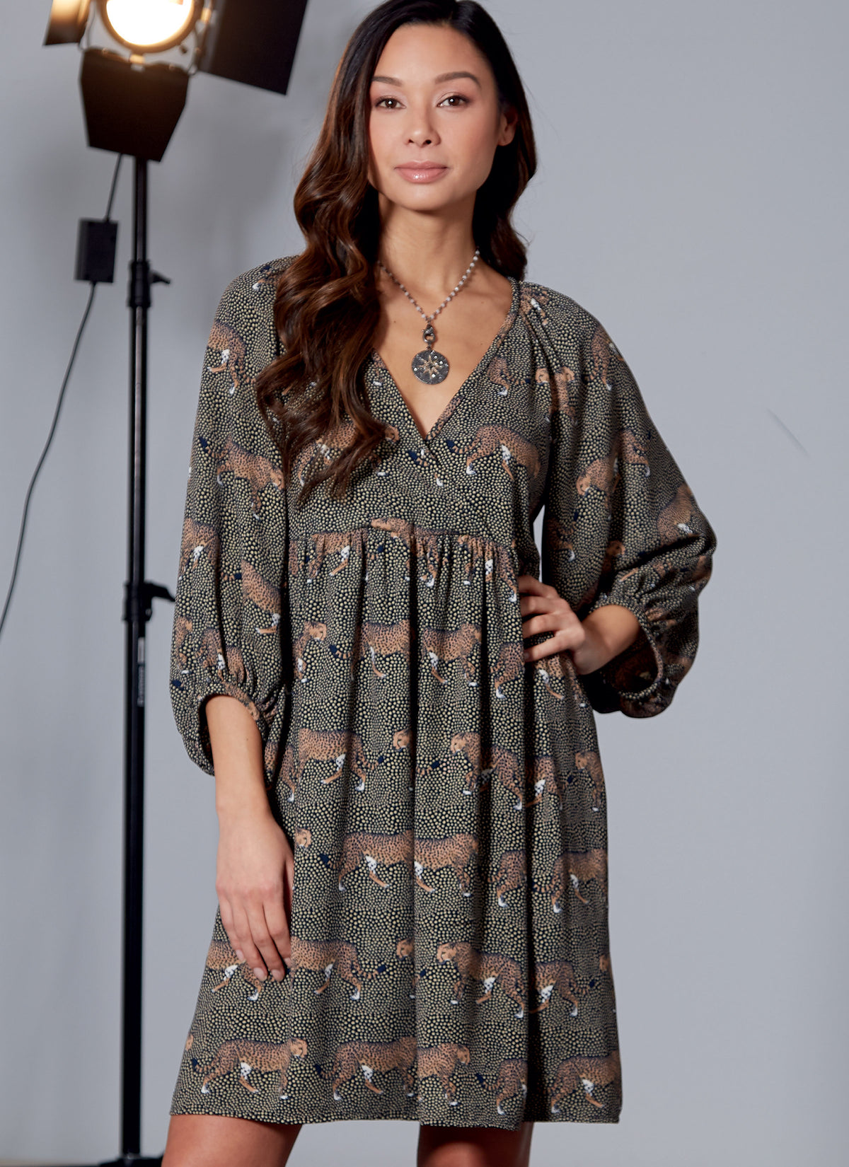 McCall's M7969 sewing pattern envelope showing pullover dress