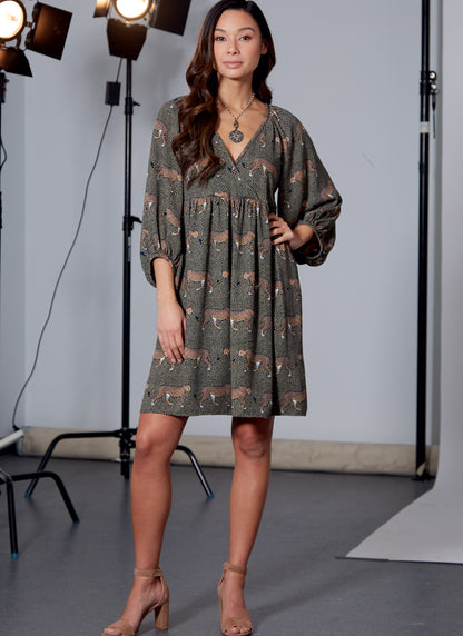 McCall's M7969 sewing pattern envelope showing pullover dress