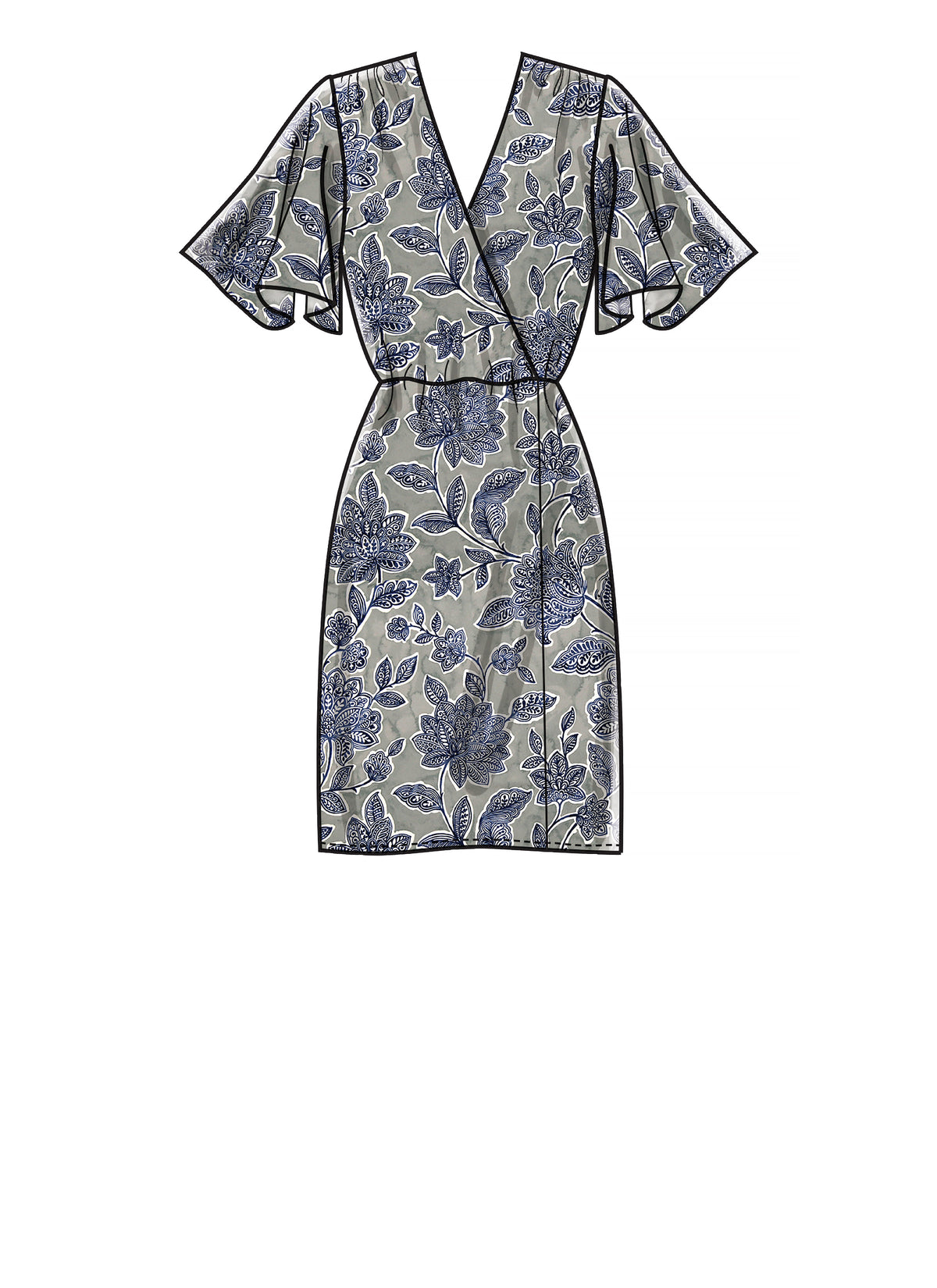 McCall's M7970 sewing pattern envelope showing pullover dress