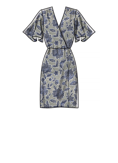 McCall's M7970 sewing pattern envelope showing pullover dress