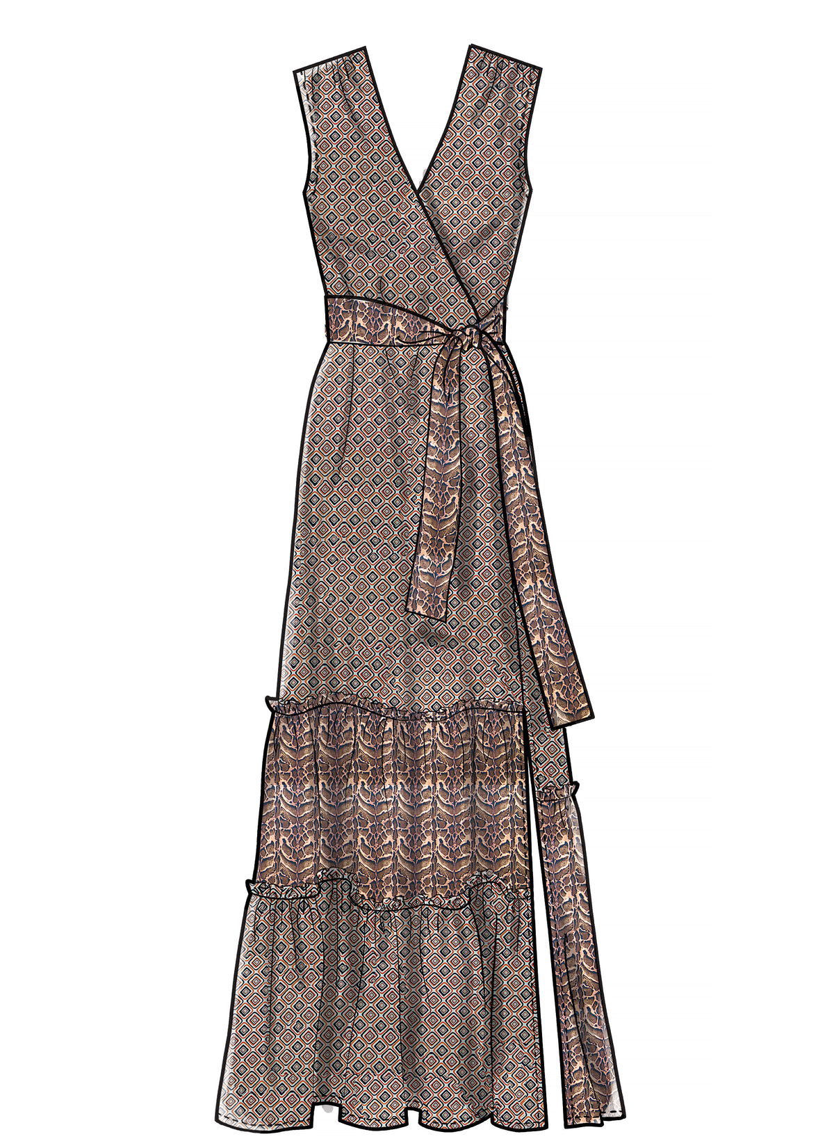 McCall's M7970 sewing pattern envelope showing pullover dress