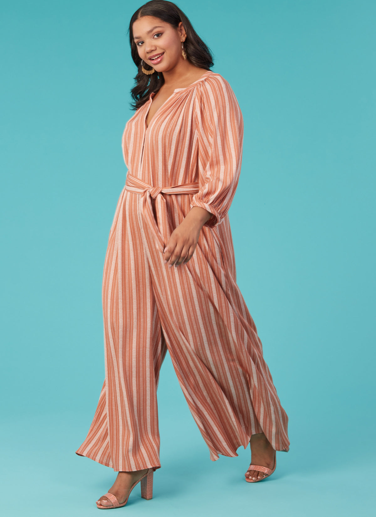 McCall's M8288 sewing pattern envelope showing a flowy jumpsuit
