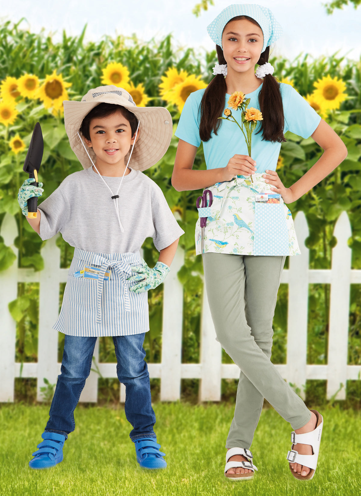 McCall's M8300 sewing pattern envelope showing kerchiefs and hats
