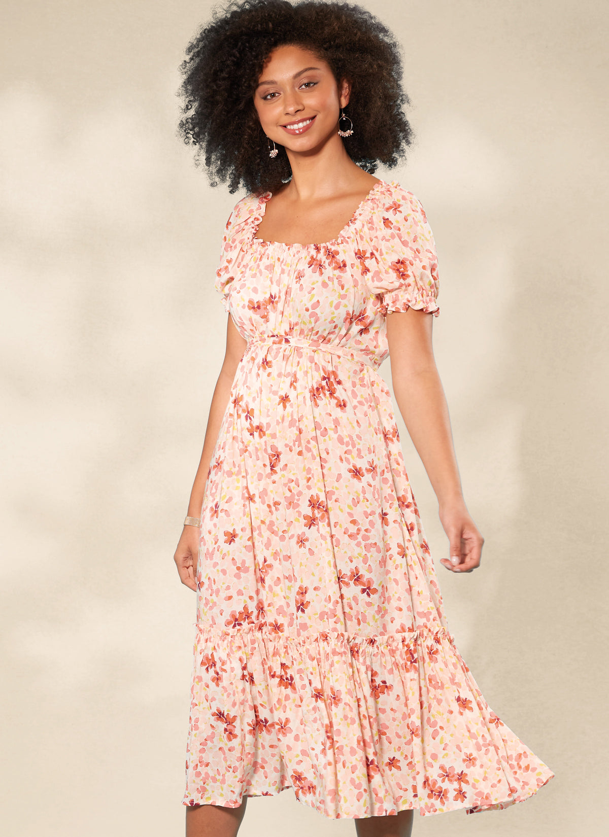 McCall's M8358 sewing pattern envelope showing 1970s wrap dress