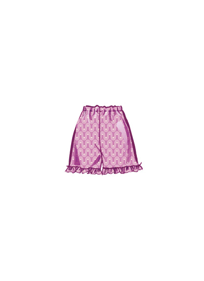 McCall's M8392 sewing pattern envelope showing an easy-to-sew sleepwear collection