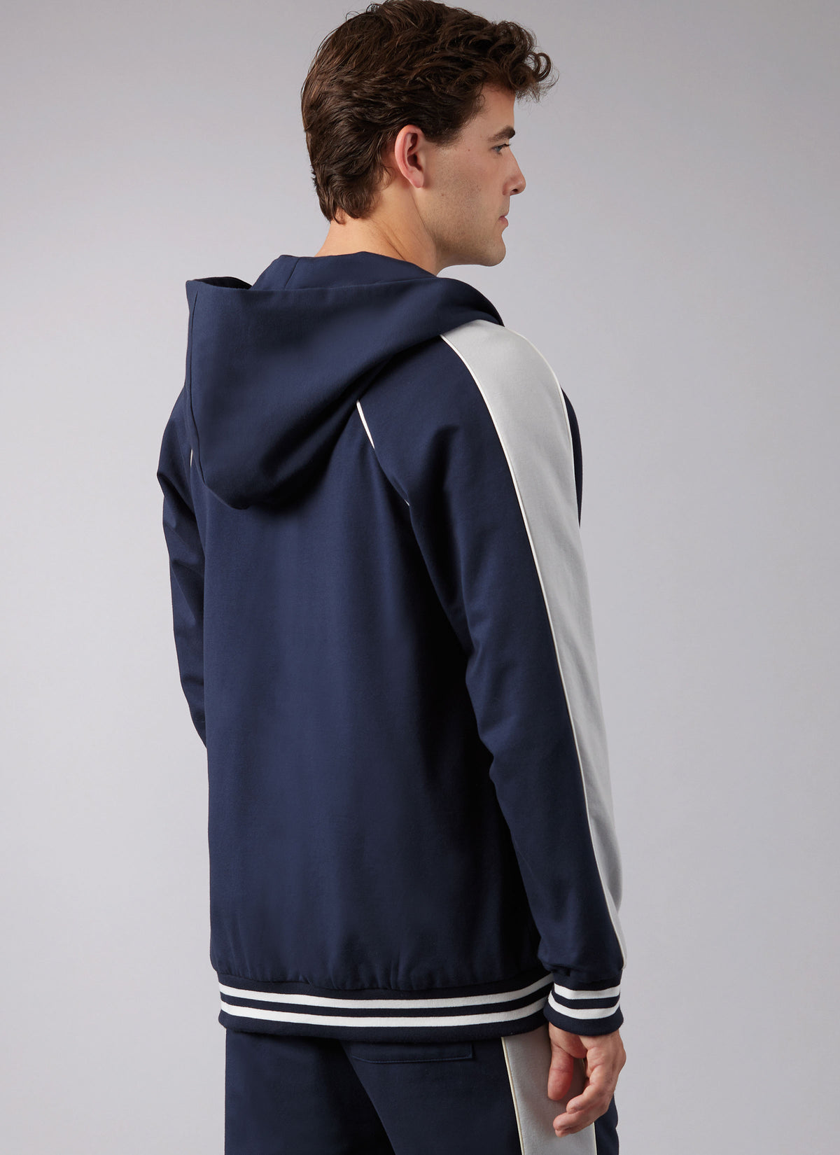 McCall's M8441 sewing pattern envelope showing men's hooded jacket designs