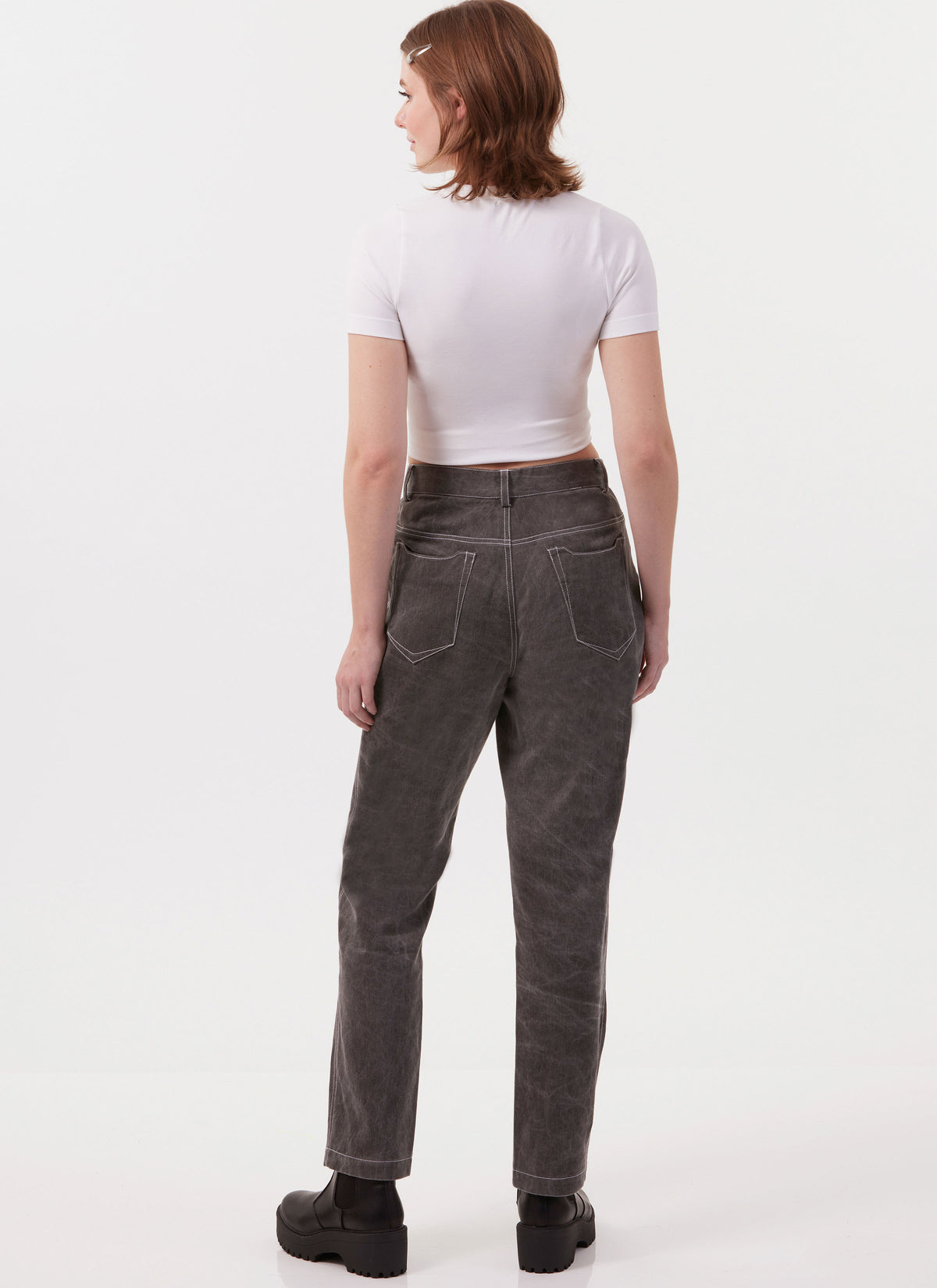 McCall's M8473 sewing pattern envelope showing misses' melissa watson trousers designs