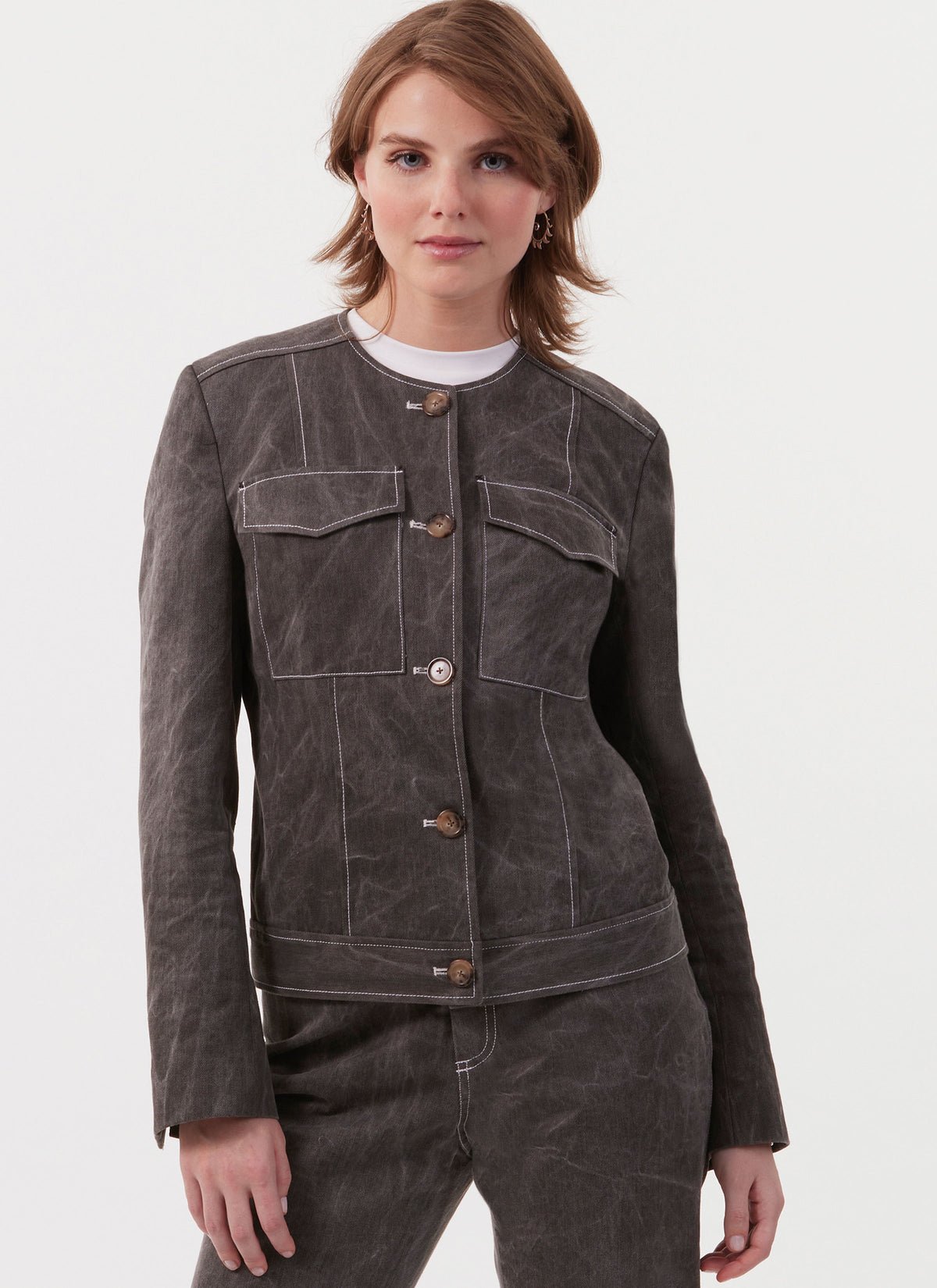 McCall's M8474 sewing pattern envelope showing misses' melissa watson jacket designs