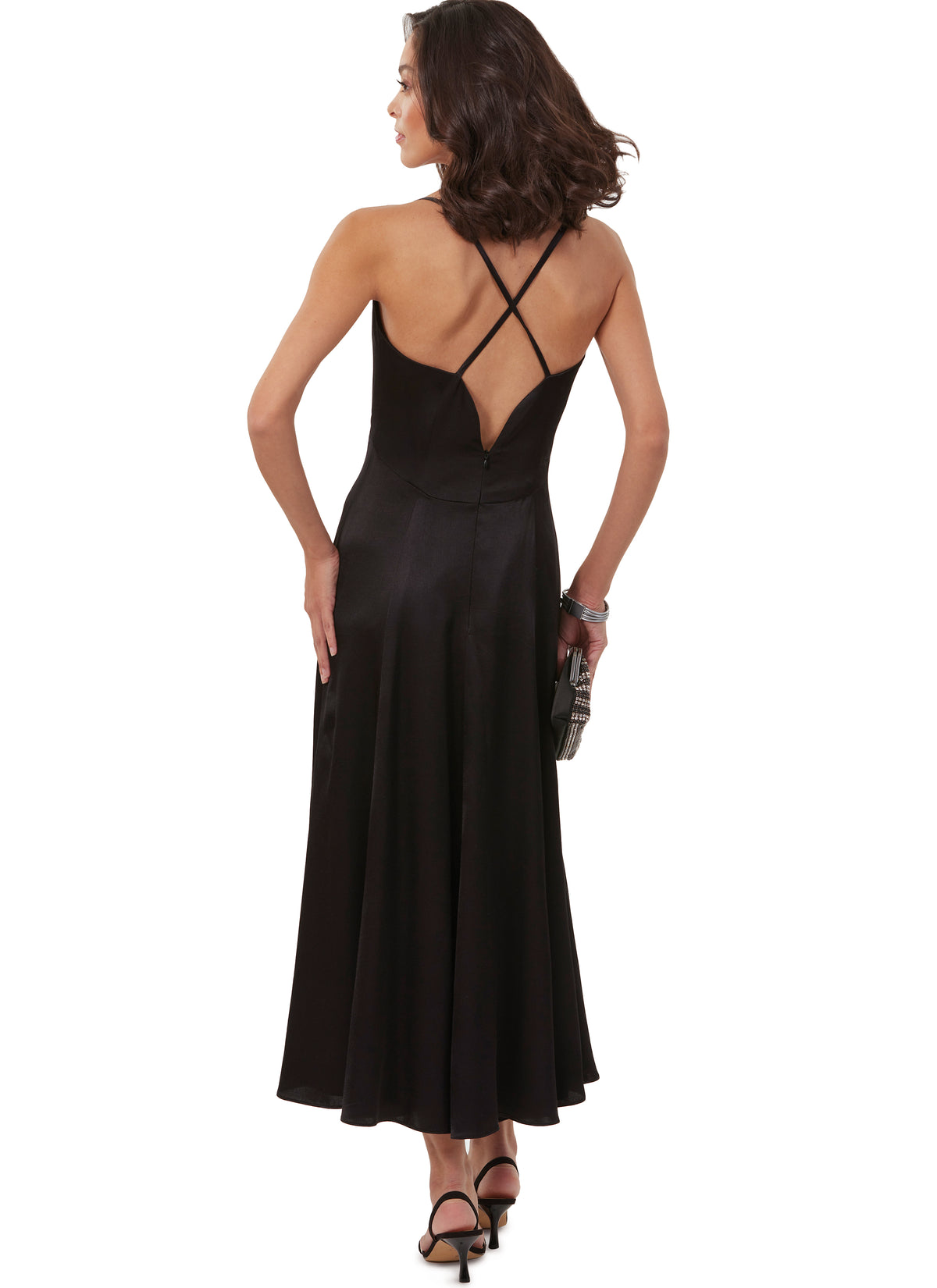 McCall's M8475 sewing pattern envelope showing womens evening gown designs